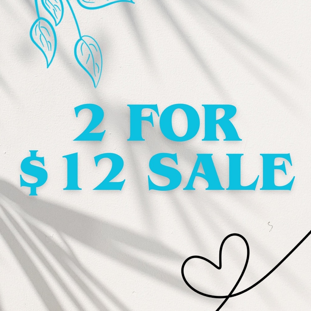 1-50- 2 for $12 Sale Posh Live Show